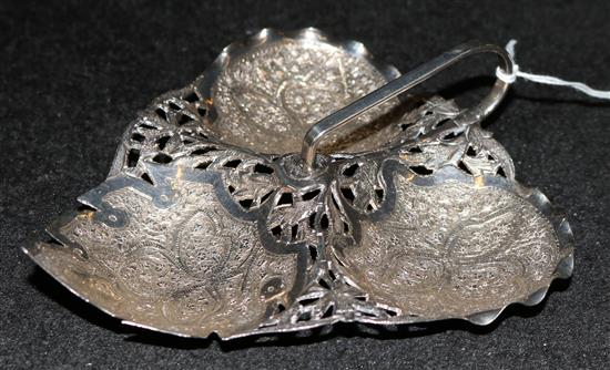 Indian silver dish